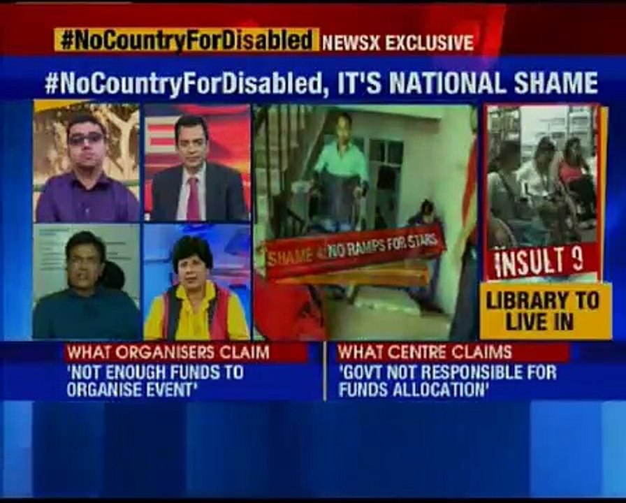 Differently-abled athletes staying at unfurnished buildings in Ghaziabad
