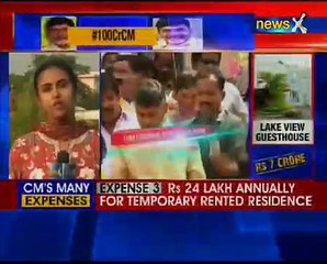 Funds flow freely for Naidu’s own expenses