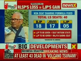 NDA's seat sharing formula fixed, BJP seems to convince LJP to stay in NDA