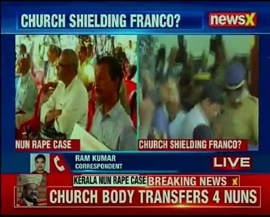 Nun Rape Case_ 4 nuns supended who spoke about Bishop