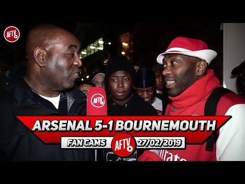 Arsenal 5-1 Bournemouth | We Must Not Lose To Tottenham!!