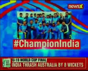 India beats Australia to win ICC U19 World Cup for 4th time