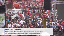 Venezuelans mark uprising anniversary, express support for Maduro