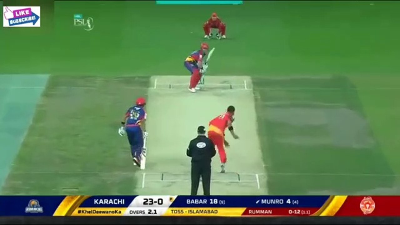 PSL 2019 Match 18 Islamabad United vs  karachi king || full Hghlights || kk vs iu Highlights