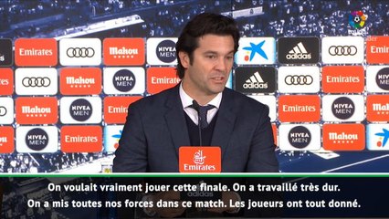 Solari: "Je suis triste"