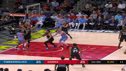 Minnesota Timberwolves at Atlanta Hawks Raw Recap