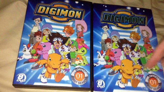 Digimon Adventure 01 DVD Unboxing