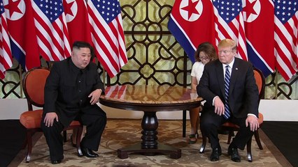 하노이 담판 진행 중...긴장된 회담장 / YTN