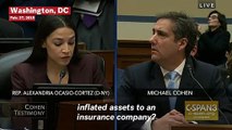 Alexandria Ocasio-Cortez Gets Cohen To Admit Trump's Tax Fraud