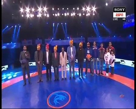 PWL 3 Day 15_ Visuals of Haryana Hammers after defeating UP Dangal at Pro Wrestling League