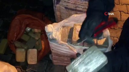 Narkotik köpeği Zeyna’nın katıldığı operasyonda 168 kilo eroin ele geçirildi