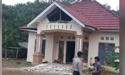 Gempa di Solok, 43 Orang Terluka