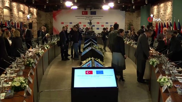 Hazine ve Maliye Bakanı Berat Albayrak, 'AB-Türkiye Yüskek Düzeyli Ekonomik Diyalog Toplantısı'na katıldı