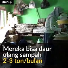 Belajar Mandiri Lewat Sampah