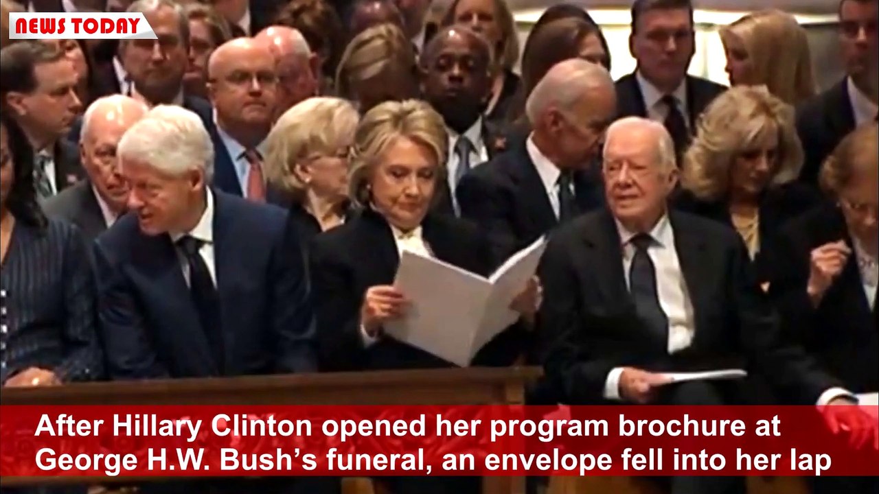 More Attendees Received the Strange Envelope in the Bush Funeral ...