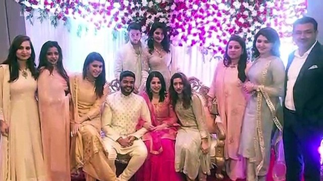 Priyanka Chopra & Nick Jonas Look Stunning As They Attend Brother Siddharth's Roka