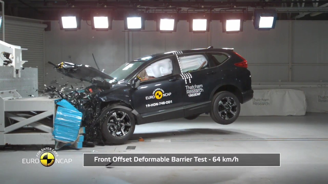 Euro NCAP - Fünf Sterne für den Honda CR-V