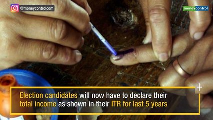 Election candidates must now declare I-T returns for last 5 years