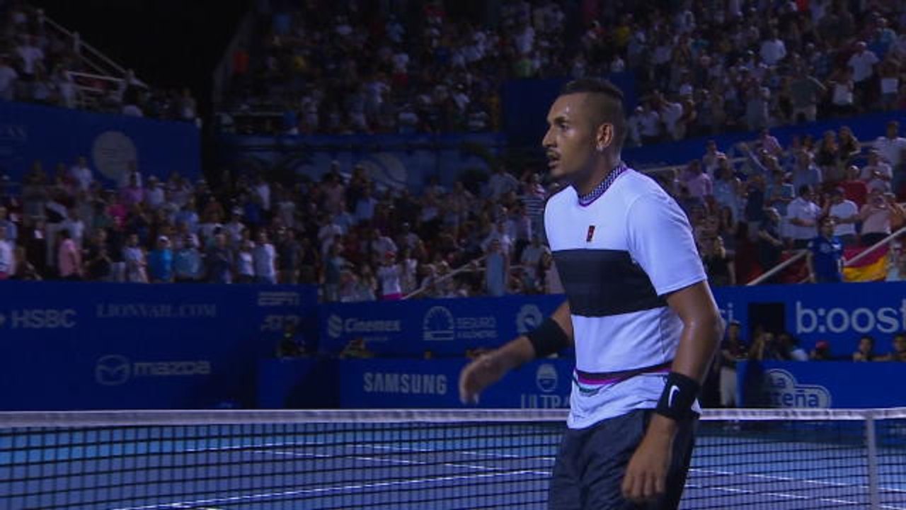Acapulco - Kyrgios fait chuter Nadal