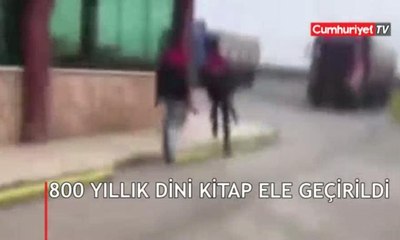 800 yıllık kitap Diyarbakır'da ele geçirildi