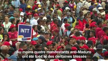Caracas: manifestation en faveur de Nicolas Maduro