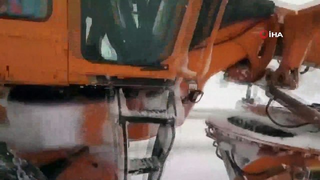 Antalya-Konya karayolunda kar yağışı ve tipi