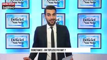 Constance seins nus : L'humoriste quitte le plateau de Non Stop People en larmes (vidéo)