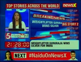 Commonwealth Games 2018_ 25-year-old weightlifter Gururaja bags silver in men 56