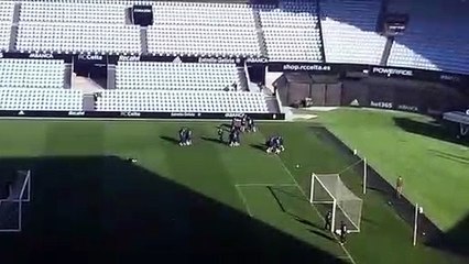 Entrenamiento del Celta de Vigo (28/02/2019)