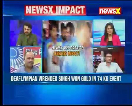 Deaflympian Virender to be honoured by Double Olympic Medalist Sushil Kumar