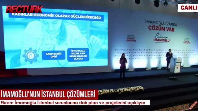 Ekrem İmamoğlu: Kadınlara pozitif ayrımcılık