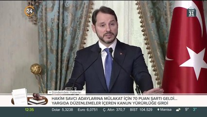 Berat Albayrak konuşuyor