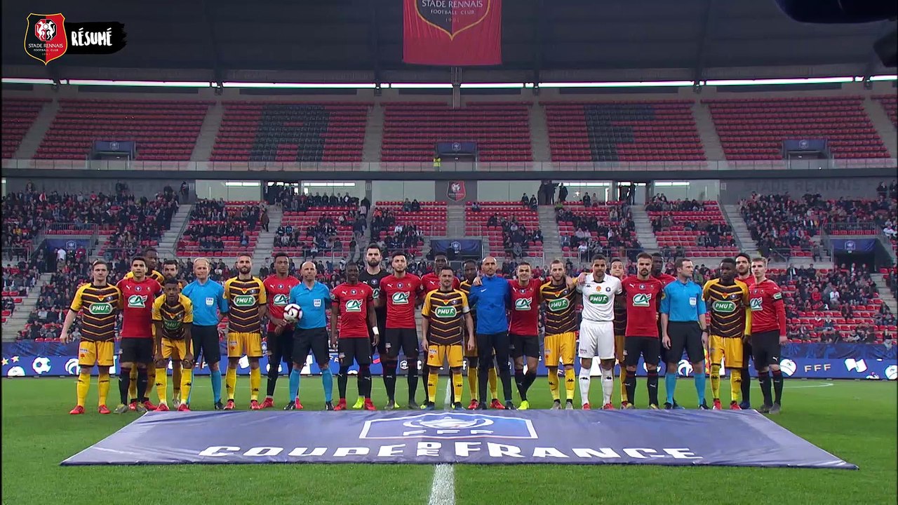 1/4 CDF. Stade Rennais F.C. / Orléans : résumé