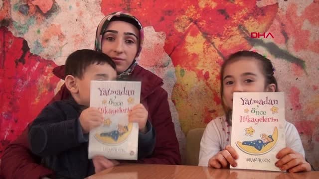 Ordu 7 Yaşındaki Hiranur Hikaye Kitabı Yazdı