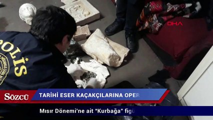 Yakalanan paha biçilmez eserler sergilendi