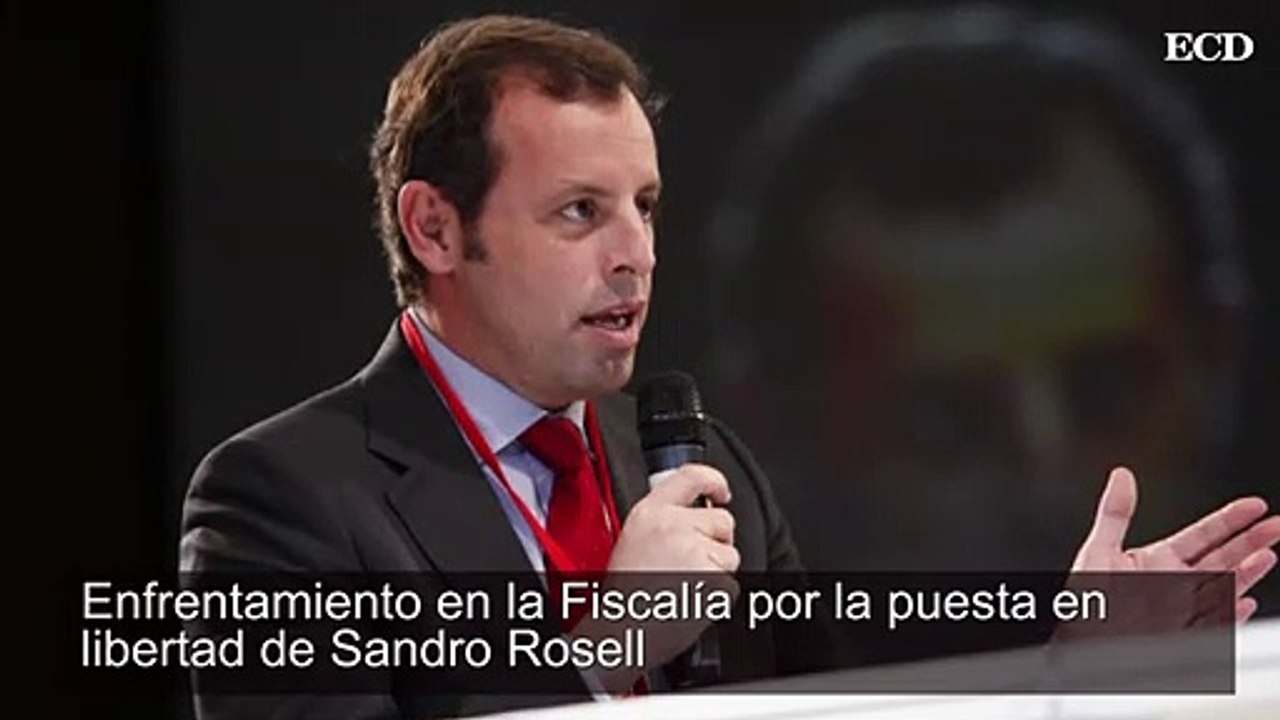 Enfrentamiento en la Fiscalía por la puesta en libertad de Sandro Rosell
