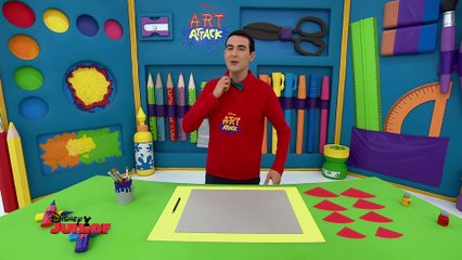 Art Attack - La technique de superposition - Disney Junior - VF
