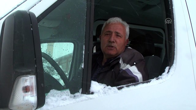 Doğu Anadolu'da kar yağışı - KARS