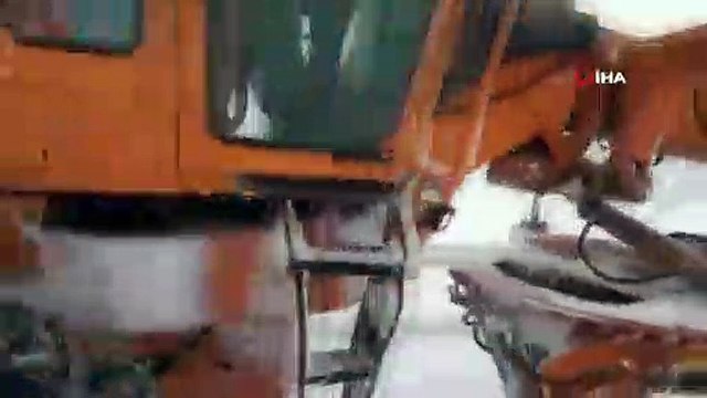 Antalya-Konya Karayolunda Kar Yağışı ve Tipi