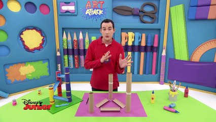 Art Attack - Technique du maxi glisse - Disney Junior - VF