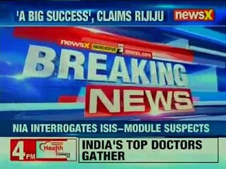 Kiren Rijiju congratulate NIA teams for operations