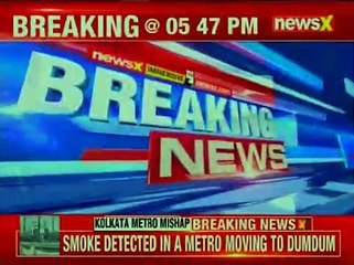Kolkata_ Smoke detected in a metro moving to Dumdum triggers panic