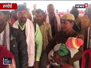 VIRAL VIDEO: हरदोई की कॉंस्टेबल बनी मिसाल, सीएम की सुरक्षा के साथ बच्चे की देखभाल
