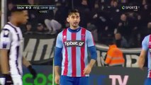 UNBELIEVABLE Panionios players refuse to have a kick-off in order to complain about a penalty - PAOK vs Panionios 27.02.2019