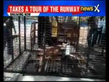 Fox sneaks into Bhubaneswar Airport