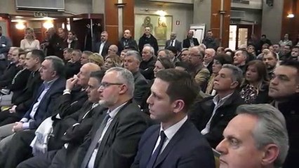 Η Άννα Μισέλ Ασημακοπούλου σε εκδήλωση της ΝΟΔΕ Φθ/δας στη Λαμία
