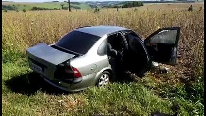 Grave colisão de trânsito é registrada na BR-277