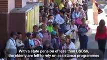 Venezuelan retirees struggle to make ends meet