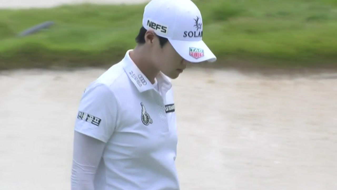 박성현, 쭈타누깐과 1타 차 우승 경쟁 / YTN