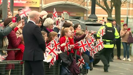Duke and Duchess of Cambridge raise smiles in Ballymena